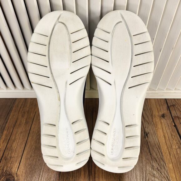 Skechers Slip-Ins On-The-Go Flex-Top Notch Womens Sz 8.5 Navy Blue Slip On Shoes - Picture 7 of 9